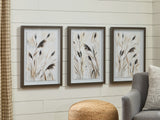 Furniture City Biloxi - Ashley Furniture - Honslow Wall Decor - Wall Art Set (3/CN) / Brown/Black/White - A8000506