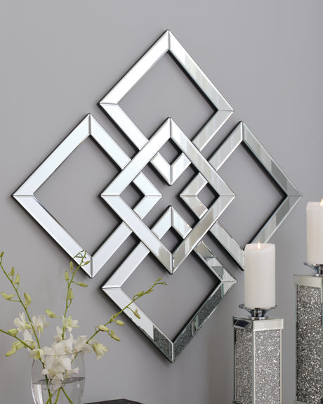 Furniture City Biloxi - Ashley Furniture - Quinnley Mirror - Accent Mirror / Mirror - A8010207