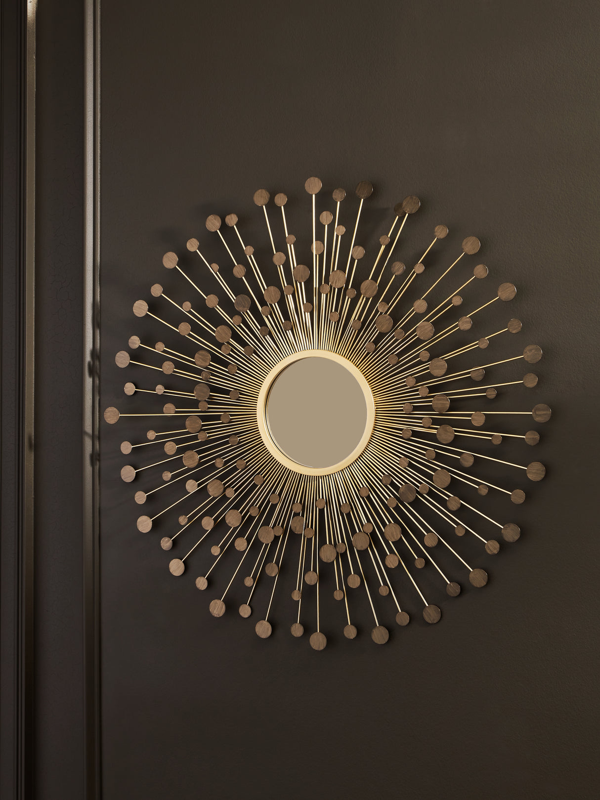 Furniture City Biloxi - Ashley Furniture - Morwenna Mirror - Accent Mirror / Bronze/Gold Finish - A8010392