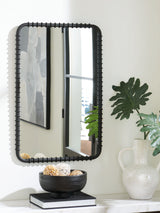 Furniture City Biloxi - Ashley Furniture - Judlow Mirror - Accent Mirror / Black - A8010419