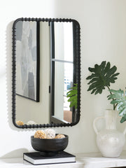 Furniture City Biloxi - Ashley Furniture - Judlow Mirror - Accent Mirror / Black - A8010419