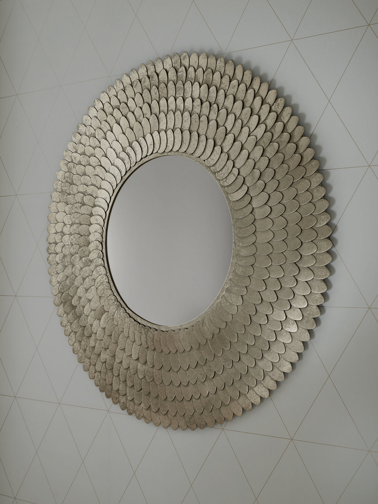 Furniture City Biloxi - Ashley Furniture - Wrightmund Mirror - Accent Mirror / Champagne Finish - A8010422