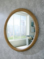 Furniture City Biloxi - Ashley Furniture - Yadiel Mirror - Accent Mirror / Brown - A8010426