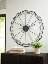 Furniture City Biloxi - Ashley Furniture - Arkthorne Wall Decor - Wall Clock / Black - A8010429