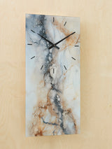Furniture City Biloxi - Ashley Furniture - Teague Wall Decor - Wall Clock / Brown/Gray/Ivory - A8010432
