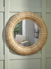 Furniture City Biloxi - Ashley Furniture - Briggsburg Mirror - Accent Mirror / Natural - A8010437