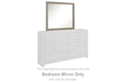 Furniture City Biloxi - Ashley Furniture - Culverbach Bedroom - Bedroom Mirror / Gray - B070-36