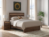 Furniture City Biloxi - Ashley Furniture - Janfyn Bedroom - Queen Panel Bed / Brown - PCB1010B2