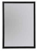 Furniture City Biloxi - Ashley Furniture - Danziar Bedroom - Bedroom Mirror / Black - B1013-36