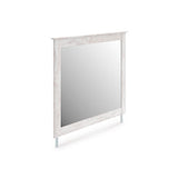 Furniture City Biloxi - Ashley Furniture - Makidern Bedroom - Bedroom Mirror / Whitewash - PCB1171-36