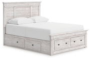 Furniture City Biloxi - Ashley Furniture - Makidern Bedroom - Queen Panel Storage Bed - PCB1171B9