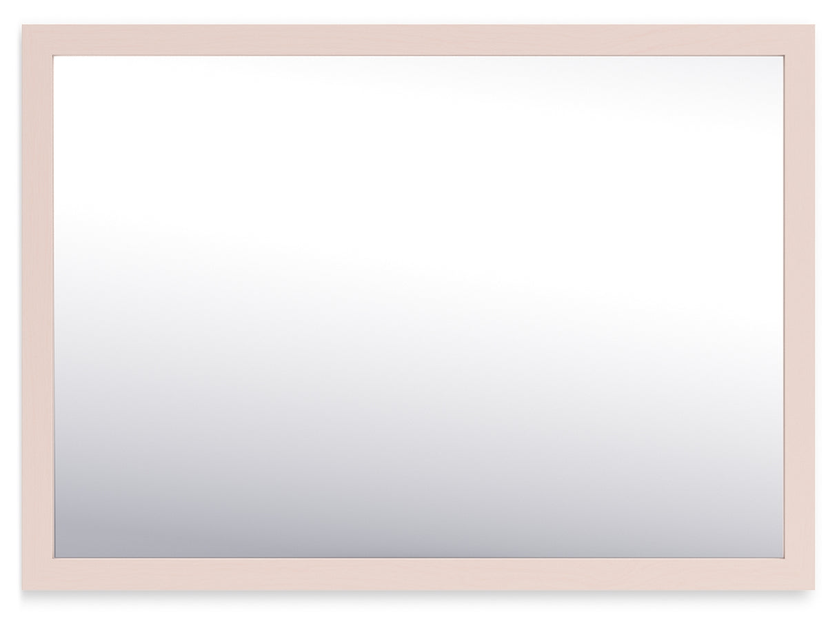 Furniture City Biloxi - Ashley Furniture - Wistenpine Bedroom - Bedroom Mirror / Blush - B1323-36