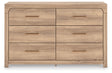 Furniture City Biloxi - Ashley Furniture - Kinlanni Bedroom - Six Drawer Dresser - PCB1360-31