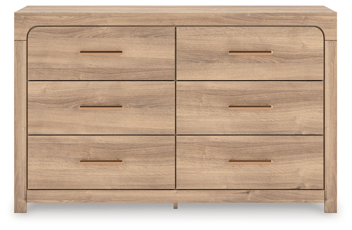 Furniture City Biloxi - Ashley Furniture - Kinlanni Bedroom - Six Drawer Dresser - PCB1360-31