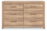 Furniture City Biloxi - Ashley Furniture - Kinlanni Bedroom - Six Drawer Dresser - PCB1360-31