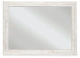 Furniture City Biloxi - Ashley Furniture - Paxberry Bedroom - Bedroom Mirror / Whitewash - B181-36