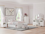 Furniture City Biloxi - Ashley Furniture - Kozlani Vanity with Mirror - Vanity with Mirror - PCB1819B16