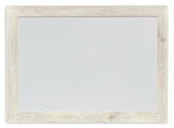 Furniture City Biloxi - Ashley Furniture - Cambeck Bedroom - Bedroom Mirror / Whitewash - B192-36