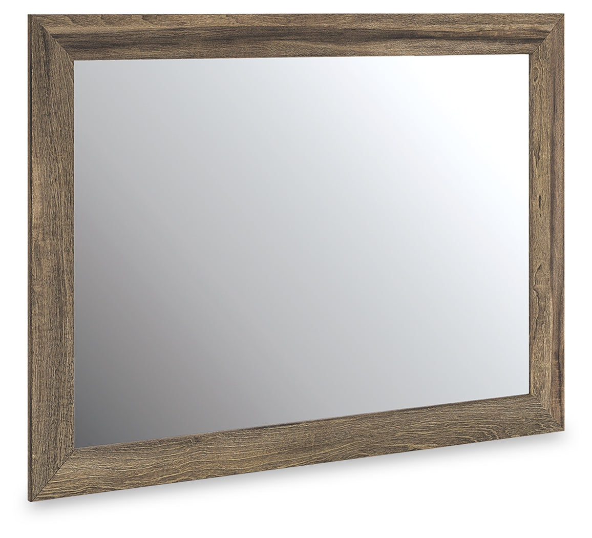 Furniture City Biloxi - Ashley Furniture - Elbrim Bedroom - Bedroom Mirror / Brown - PCB2005-36