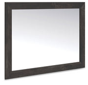 Furniture City Biloxi - Ashley Furniture - Hollivern Bedroom - Bedroom Mirror / Dark Gray - PCB2108-36
