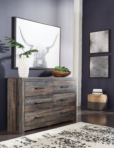 Furniture City Biloxi - Ashley Furniture - Drystan Bedroom - Full Panel Bed / Multi - B211B3