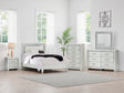 Furniture City Biloxi - Ashley Furniture - Zyniden Bedroom - Five Drawer Chest / Silver - B2114-46