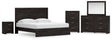 Furniture City Biloxi - Ashley Furniture - Belachime King Panel Bed, Dresser, Mirror, Chest and Nightstand - King Panel Bed, Dresser, Mirror, Chest and Nightstand - B2589B20