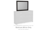 Furniture City Biloxi - Ashley Furniture - Belachime Bedroom - Bedroom Mirror / Charcoal - B2589-36