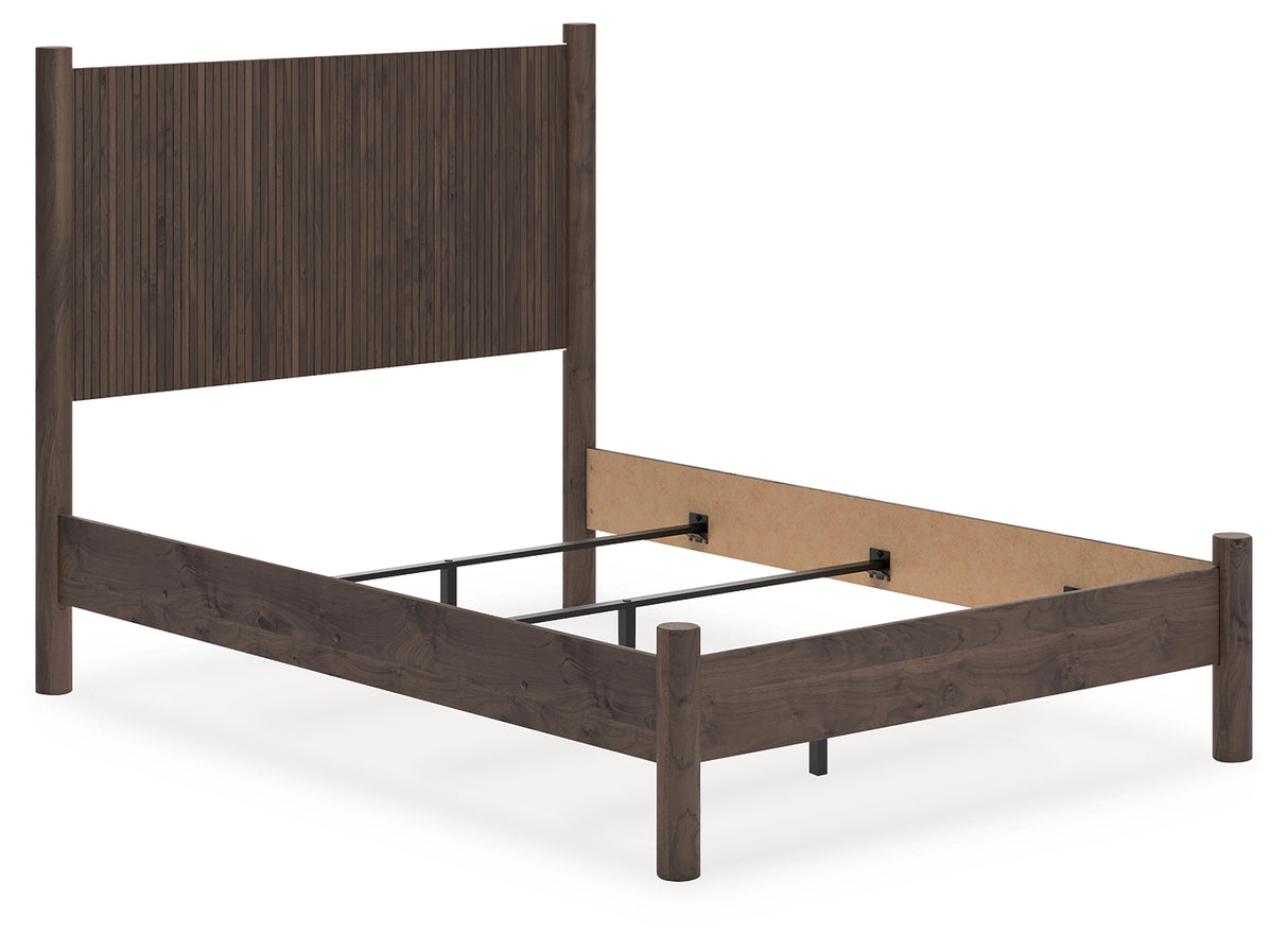Furniture City Biloxi - Ashley Furniture - Pamytta Bedroom - Full Panel Bed / Brown - PCB2614B16
