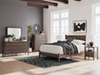 Furniture City Biloxi - Ashley Furniture - Pamytta Bedroom - Full Panel Platform Bed / Brown - PCB2614B4