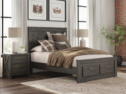 Furniture City Biloxi - Ashley Furniture - Vonitta Bay Bedroom - Full Panel Platform Storage Bed - PCB2648B9