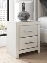 Furniture City Biloxi - Ashley Furniture - Zuraleus Bedroom - California King Upholstered Bed / White - PCB3381B14