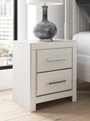 Furniture City Biloxi - Ashley Furniture - Zuraleus Bedroom - California King Upholstered Bed / White - PCB3381B14