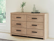 Furniture City Biloxi - Ashley Furniture - Sanginlane Bedroom - Queen Panel Bed / Tan - B3787B4