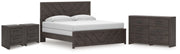 Furniture City Biloxi - Ashley Furniture - Prendonea King Panel Bed, Dresser and 2 Nightstands - King Panel Bed, Dresser and 2 Nightstands - B3789B13