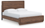 Furniture City Biloxi - Ashley Furniture - Fortlorn Bedroom - California King Panel Bed / Walnut Brown - PCB386B5
