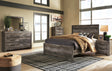 Furniture City Biloxi - Ashley Furniture - Wynnlow Bedroom - Two Drawer Night Stand / Gray - B440-92