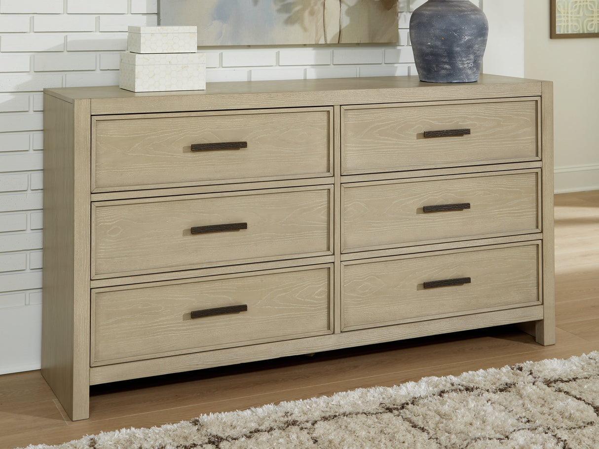 Furniture City Biloxi - Ashley Furniture - Calmoro Bedroom - Dresser / Gray - B602-31