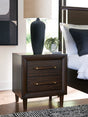 Furniture City Biloxi - Ashley Furniture - Dantenton Bedroom - Two Drawer Night Stand - B611-92