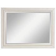 Furniture City Biloxi - Ashley Furniture - Shaybrock Bedroom - Bedroom Mirror / Antique White/Brown - B683-36