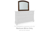 Furniture City Biloxi - Ashley Furniture - Porter Bedroom - Bedroom Mirror / Rustic Brown - B697-36