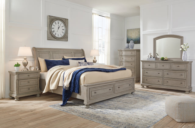 Furniture City Biloxi - Ashley Furniture - Lettner Bedroom - Dresser / Light Gray - B733-31