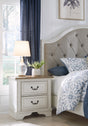 Furniture City Biloxi - Ashley Furniture - Blendon Bedroom - Queen Upholstered Panel Bed / Rustic Brown - B747B2