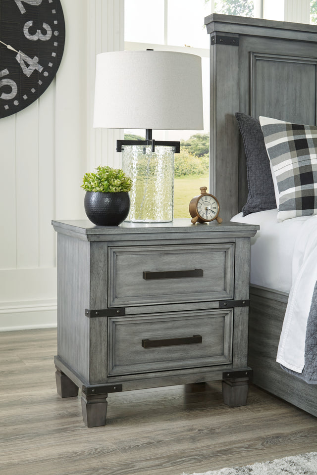 Furniture City Biloxi - Ashley Furniture - Russelyn Bedroom - California King Storage Bed / Gray - B772B9