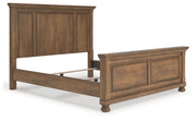 Furniture City Biloxi - Ashley Furniture - Feddinger Bedroom - California King Panel Bed / Medium Brown - PCB779B7
