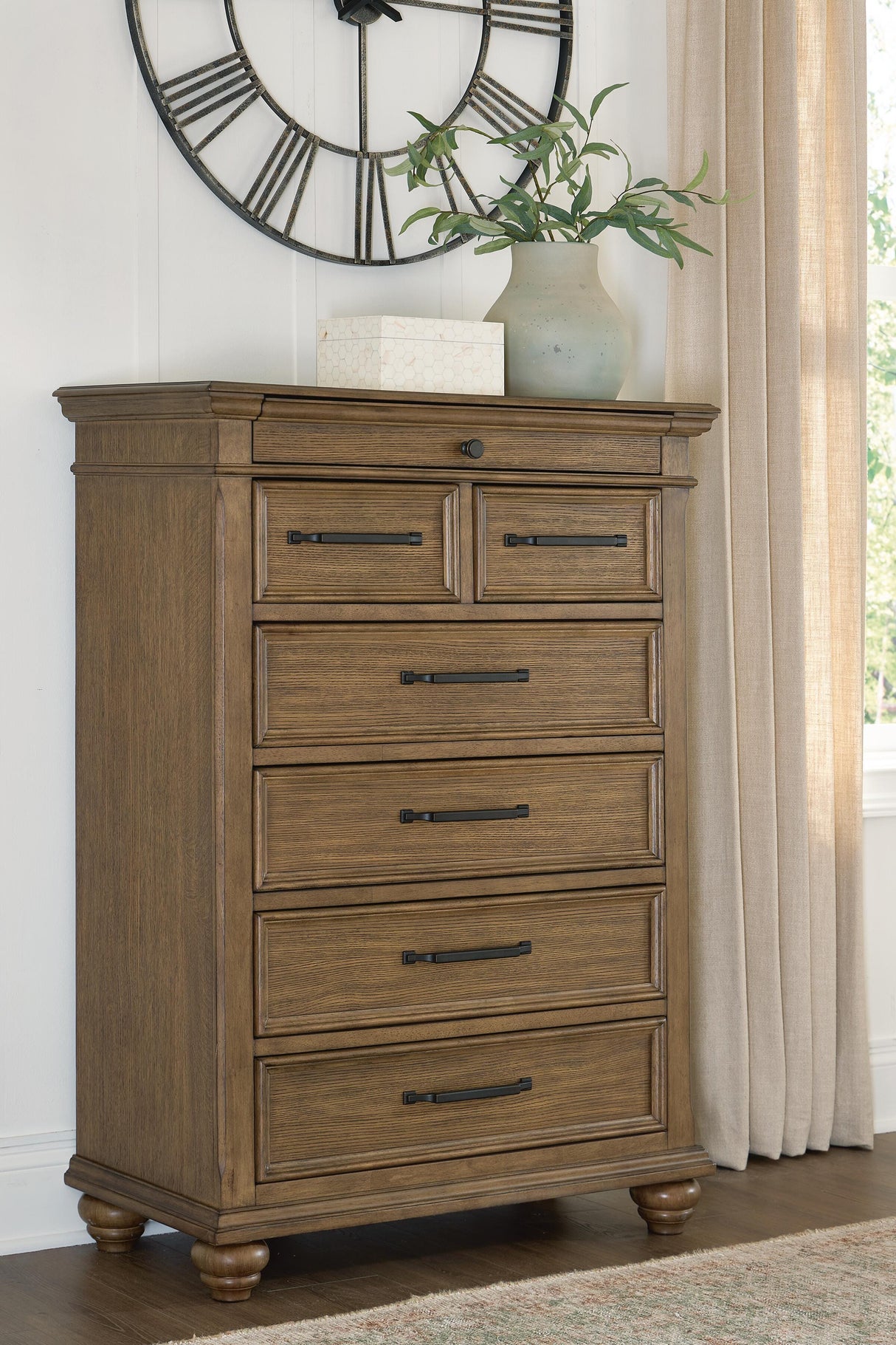 Furniture City Biloxi - Ashley Furniture - Karallin Bedroom - Seven Drawer Chest - PCB782-46