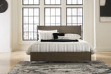 Furniture City Biloxi - Ashley Furniture - Arkenton Bedroom - King Panel Bed / Grayish Brown - B786B4