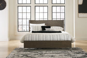 Furniture City Biloxi - Ashley Furniture - Arkenton Bedroom - King Panel Bed / Grayish Brown - B786B4