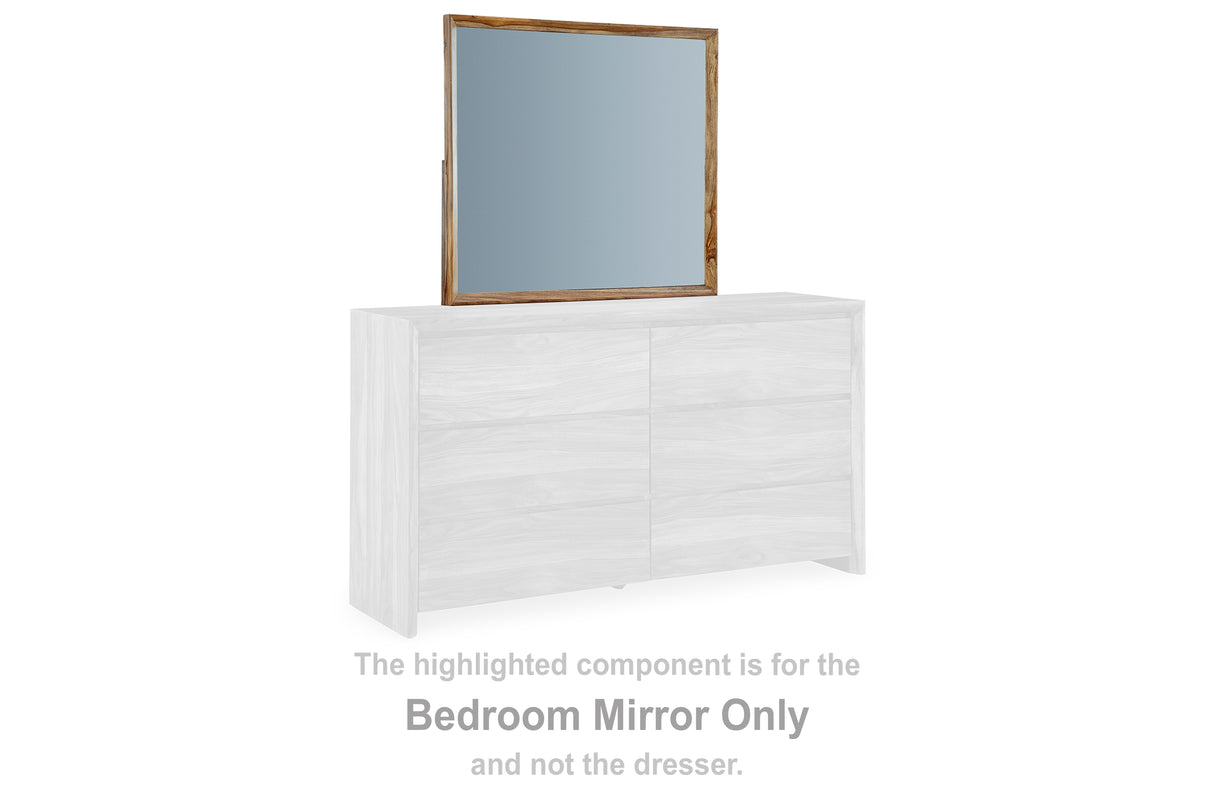 Furniture City Biloxi - Ashley Furniture - Dressonni Bedroom - Bedroom Mirror / Brown - B790-36