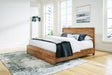 Furniture City Biloxi - Ashley Furniture - Dressonni Bedroom - Queen Panel Bed / Brown - B790B2